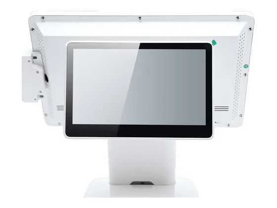 18.5" Touch POS Terminal — 11.6-inch customer-facing second screen
