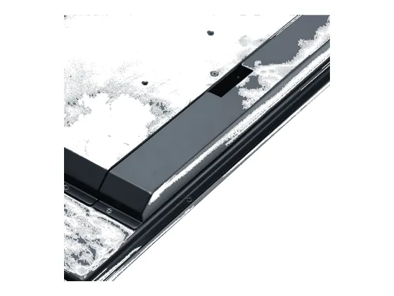 21.5" Touch POS Terminal — Covered I/O panel, cables hidden