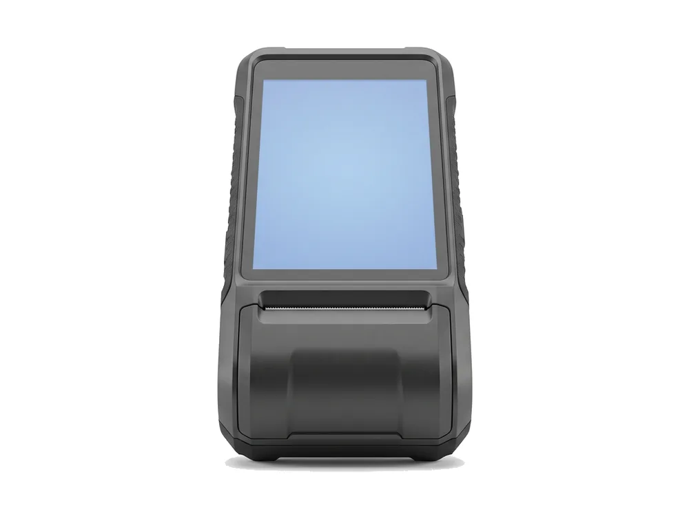 Android Handheld mPOS with Printer — POS hardware supplied and installed in Delhi NCR