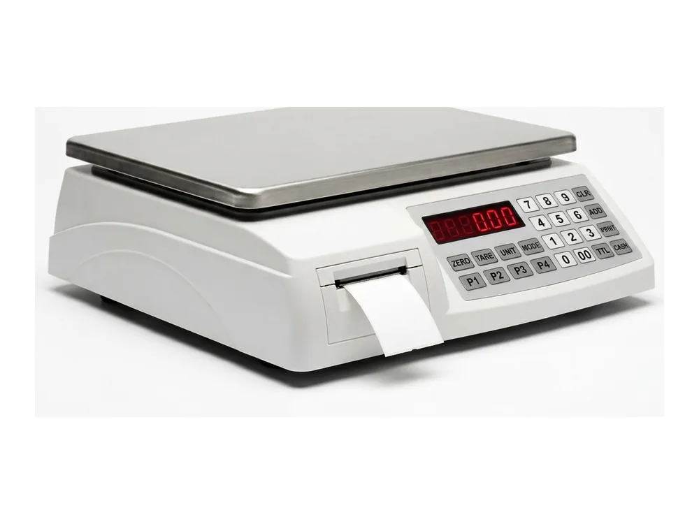 Label-Printing Weighing Scale 30 kg — POS hardware supplied and installed in Delhi NCR