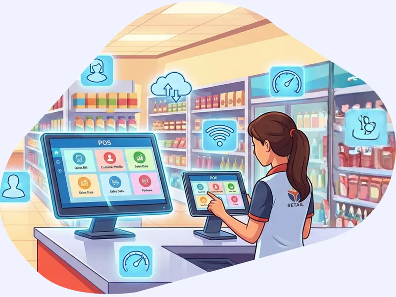 POS system for electronics store — billing, inventory and reporting