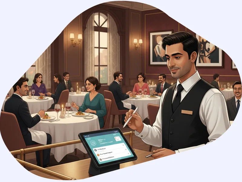 POS system for fine dine restaurant — billing, inventory and reporting