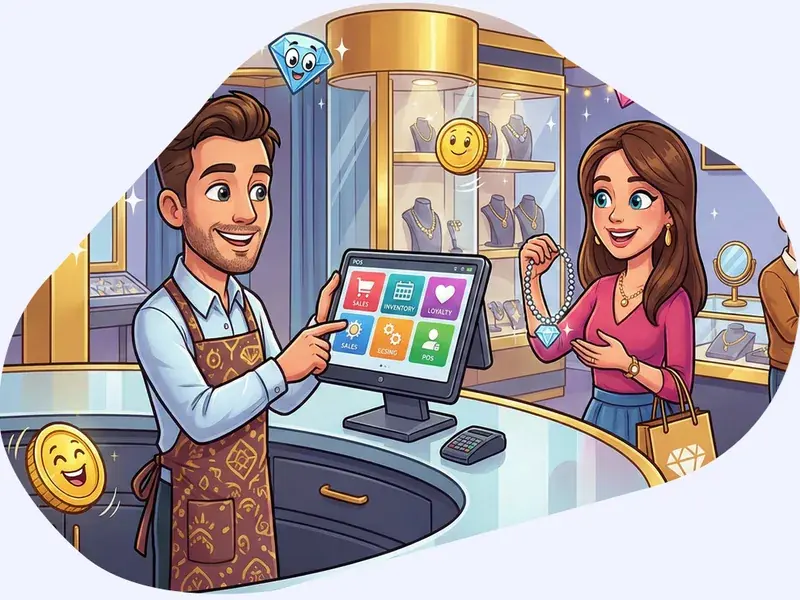 POS system for jewellery store — billing, inventory and reporting