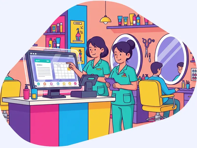 POS system for salon & spa — billing, inventory and reporting